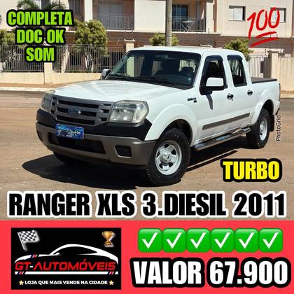 FORD RANGER 3.0 XLS 4X2 CD 16V TURBO ELETRONIC DIESEL 4P MANUAL